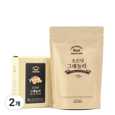 可可燕麥堅果麥片麥片, 200g, 2個
