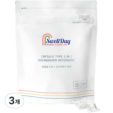 Swelday 洗碗機高濃縮膠囊洗滌劑 30p, 3個, 240g