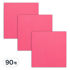 MaDaKkuMi 彩色瓦楞紙, 35 粉紅色, 90個