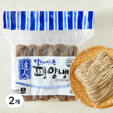 달인 달인이 만든 평양냉면 5인분, 1kg, 2개