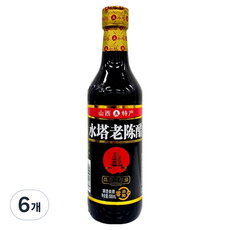 SHUITA 水塔 Sootop 黑標 5年熟成 露天醋 發酵醋, 6個, 500ml