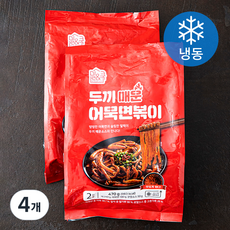 두끼 매운 어묵면 볶이 (냉동), 470g, 4개