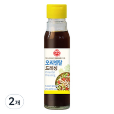 오뚜기 오리엔탈 드레싱, 2개, 215g