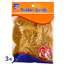 알파 고무밴드 대 150g, 3개