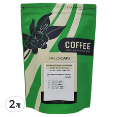 SALES CAFE 瓜地馬拉 安提瓜 麥迪納莊園 咖啡豆, 2個, 冰滴, 1kg