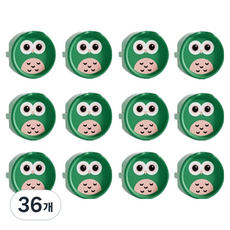 貓頭鷹插座安全蓋, 綠色, 36個