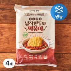 성경순 대구전통 납작만두와 떡볶이 (냉동), 460g, 4개