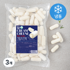 설기와시루 크림치즈떡 (냉동), 1kg, 3개