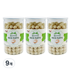 짱죽 헬로 까까짱 라이스 퍼프 아기 과자, 양파, 9개, 50g