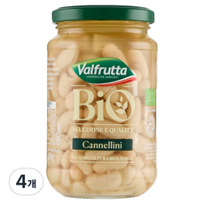 벨푸르타 유기농 까넬리니빈스 통조림, 360g, 4개