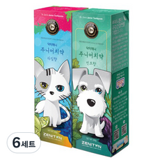 Jennyton Dr. Jenny Junior 牙膏 青檸味 60g + 薄荷味 60g, 6組