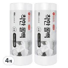 LOTTE 樂天 e.Life 善良保鮮袋 小 17cm x 25cm, 小(S), 500入, 4個