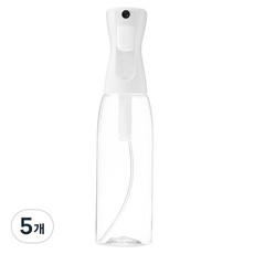 코멧 안개분사 분무기 500ml, 5개, 화이트