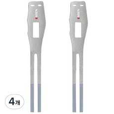 순잠 일상 스포츠 아대 손목보호대 U자형, 4개, 그레이