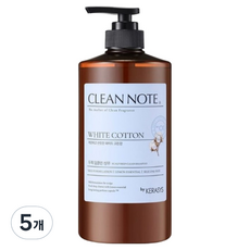 케라시스 클린노트 샴푸 화이트코튼, 800ml, 5개
