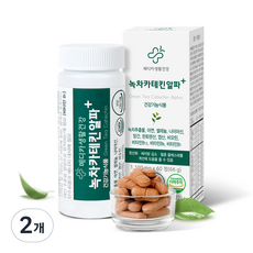 메디카생활건강 다이어트 녹차카케틴 66g, 60정, 2개