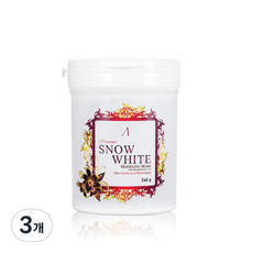 안스킨 프리미엄 모공 모델링팩 마스크 240g 스노우화이트, 1개입, 3개