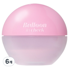 에뛰드 벌룬 인 치크 블러셔 6g, 점핑쿨, 6개