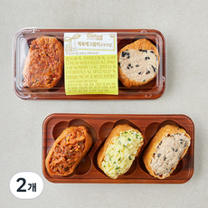 쉐푸드 제육 에그 참치 유부초밥, 234g, 2개