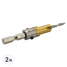 EX-POWER 六角沉頭鑽頭 3 x 80 mm ECJ-08, 2個