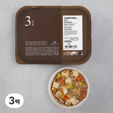 집반찬연구소 아이들 두부 덮밥, 550g, 3팩