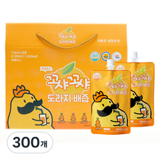 꼬샤꼬샤 도라지 배즙 스파우트형, 110ml, 300개