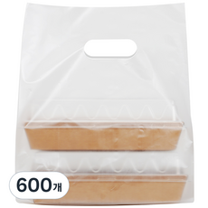 comet 多用途素面HDPE塑膠購物袋 小型, 半透明, 600個