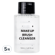 화홍엠 메이크업 브러쉬 클렌저, 5개, 50ml