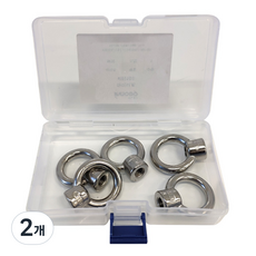 Ino五金 吊環螺母 不鏽鋼 IN103 5入, 2個, 10個, M10, 46mm