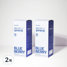 잼홀릭 프레시 블루베리 스틱잼 10p, 200g, 2개
