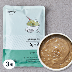 서울마님죽 녹두죽 (냉장), 500g, 3개