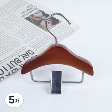 木製迷你寵物衣架, 5個, 復古風