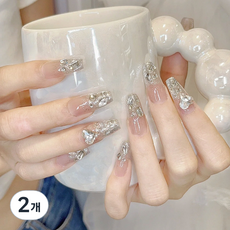 寶可夢 指甲彩繪 美甲貼紙 A534, 2個, 單一顏色