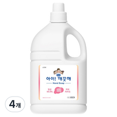 아이깨끗해 향균 폼 핸드솝 레몬향, 4.5L, 4개