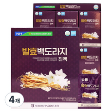 농협 발효 백도라지 진액 30p, 2.1L, 4개