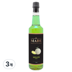 메이드 메론시럽, 1kg, 3개