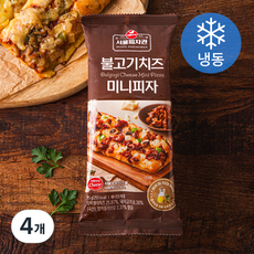 서울우유 불고기치즈 미니피자 (냉동), 95g, 1개입, 4개