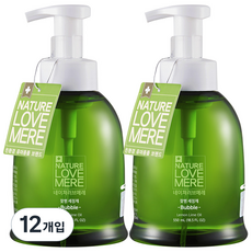 NATURE LOVE MERE 奶瓶清潔劑泡沫容器, 550ml, 12個