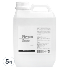 Phyton Soop 扁柏水除臭劑補充包, 5個, 2L