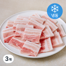 동원 독일산 옛날 삼겹살 구이용 (냉동), 3개, 1kg