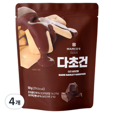 MARCO'S 巧克力什錦米香, 58g, 4個