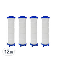 蓮蓬頭過濾棉, 12個, 無香