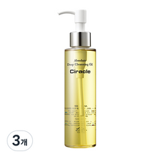 씨라클 앱솔루트 딥 클렌징 오일, 150ml, 3개