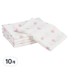 아가짱 에어 천 기저귀 특대형, 복숭아, 10개