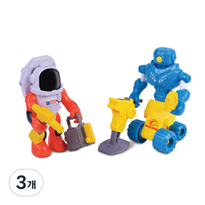 Astro Venture 火星探測太空人公仔與機器人, 3個