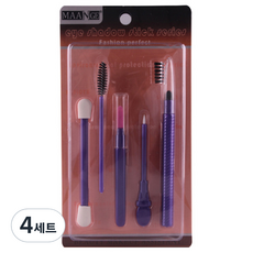 리빙조이 JOYBEAUTY 메이크업 툴 세트 J-227, 로즈, 4세트