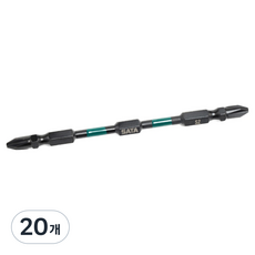 사타 육각 더블엔드 임팩 비트 110mm 59812, 20개