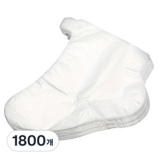 밝은리빙 발 각질제거 보습비닐, 1개입, 1800개, 1ml, 1g