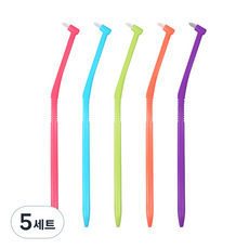 lapis 치간칫솔 세트 Vivid Color, 6개, 5세트