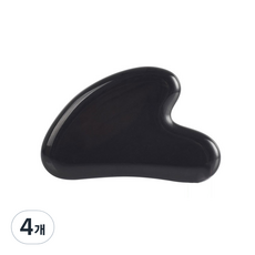 MEO Spa 美容按摩 黑心玉刮痧, 4個, 單色